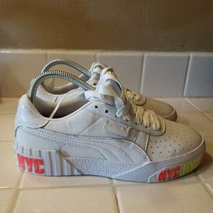 Puma Cali Bold Nyc Womens Size 7 NWOB 2 Sets Of Shoe Strings Style : 372309
